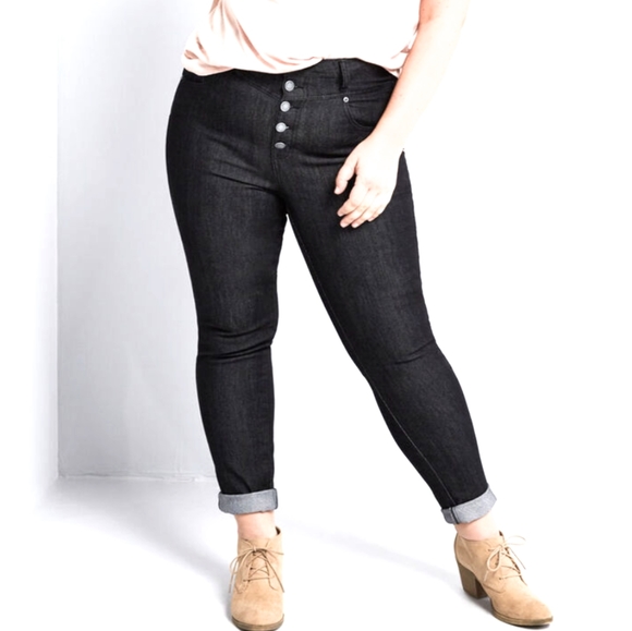 Modcloth button-fly jeans 28 - Picture 8 of 9